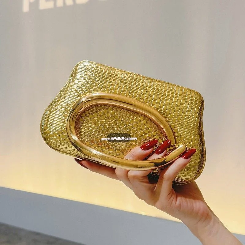 Women's Metallic Wristlet Evening Bag Lightweight Durable Crossbody Clutch For Party Dinner
Women's Metallic Wristlet Evening Bag Lightweight Durable Crossbody Clutch For Party Dinner