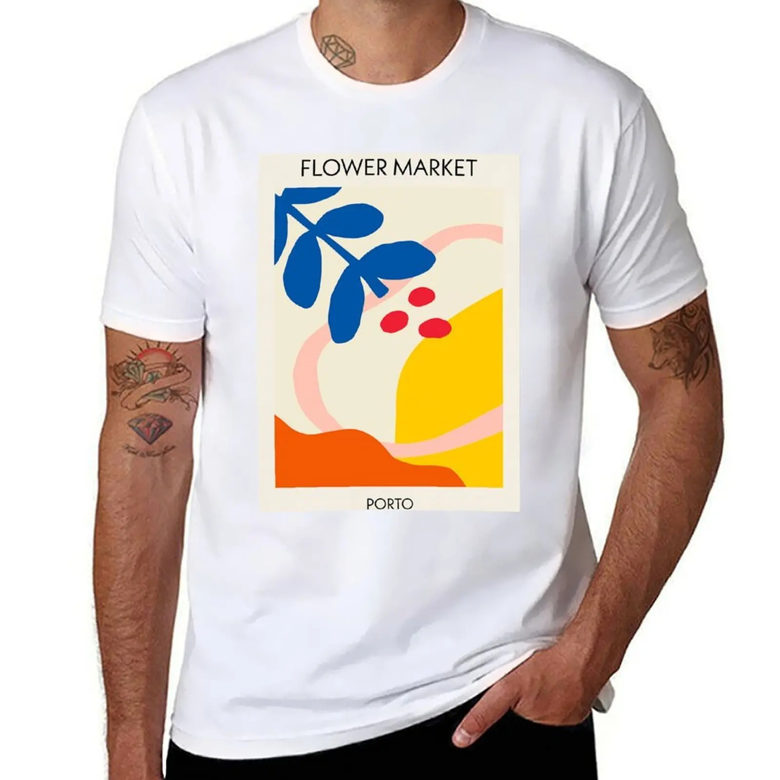 Flower Market Porto Portrait T-Shirt black cotton t-shirt plain for man package anime tshirt T-Shirt
Flower Market Porto Portrait T-Shirt black cotton t-shirt plain for man package anime tshirt T-Shirt