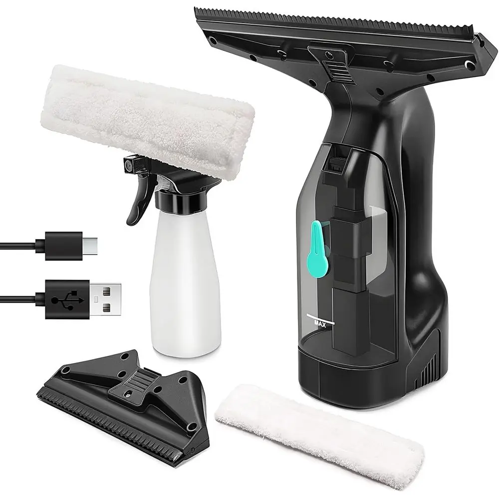 Беспроводной пылесос для окон с сроком службы батареи 35 минут и 2 насадками для очистки окон, душа, зеркал, без разводов.
Беспроводной пылесос для окон с сроком службы батареи 35 минут и 2 насадками для очистки окон, душа, зеркал, без разводов.