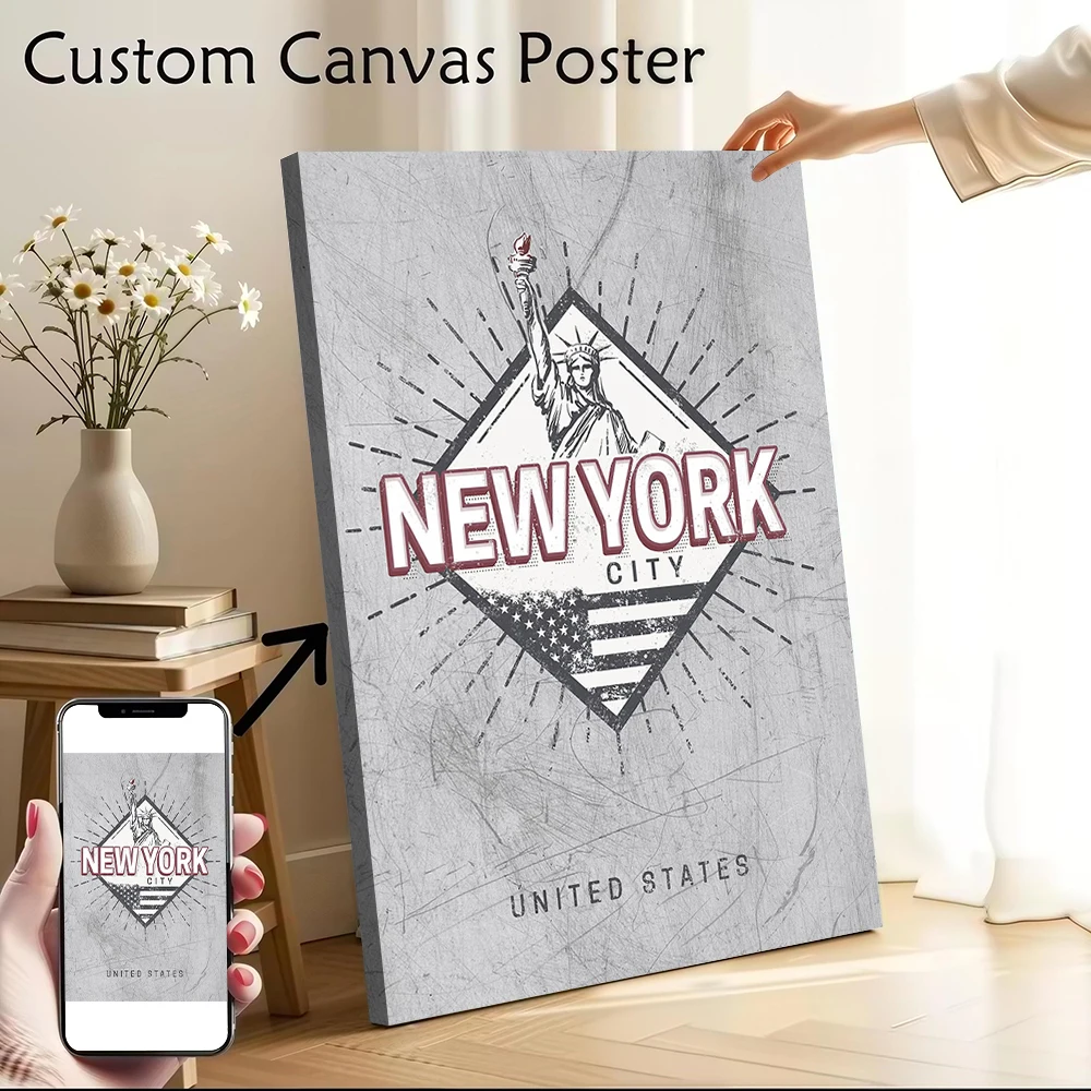 New York City USA Canvas Poster Printed Canvas Painting Wall Art for Fans Decor Living Room Decorations Decorative Paintings
New York City USA Canvas Poster Printed Canvas Painting Wall Art for Fans Decor Living Room Decorations Decorative Paintings