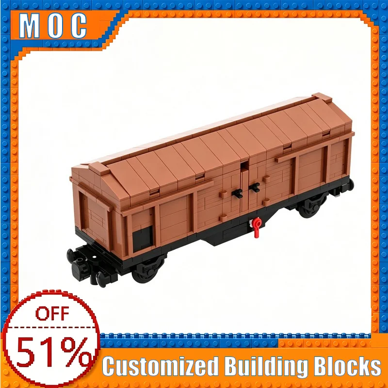 NEW 515 PCS Retro Boxcar Train Wagon Model Building Blocks Assembly Educational Toy Creative Collection Birthday Christmas Gifts
NEW 515 PCS Retro Boxcar Train Wagon Model Building Blocks Assembly Educational Toy Creative Collection Birthday Christmas Gifts