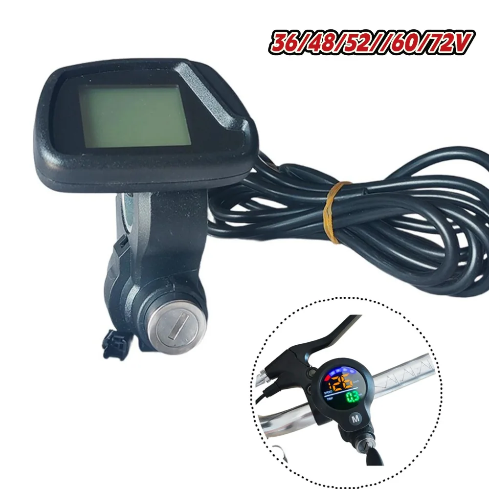 Электрический велосипед 36/48/60/72 В, ЖК-дисплей, скорость, дисплей с замком для электронного велосипеда, электрический скутер, кабель 170 см, аксессуары для электровелосипеда
Электрический велосипед 36/48/60/72 В, ЖК-дисплей, скорость, дисплей с замком для электронного велосипеда, электрический скутер, кабель 170 см, аксессуары для электровелосипеда