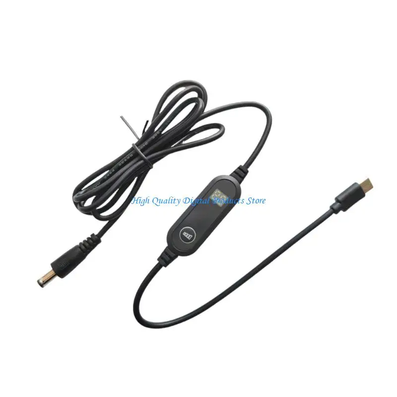 U2JE 1.2m USB C To DC5525 12W Power Cord With Output Display For LED Light Camera
U2JE 1.2m USB C To DC5525 12W Power Cord With Output Display For LED Light Camera