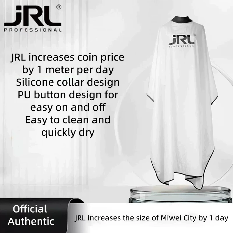 JRL /SC Haircut Bib Extended Salon Hairdresser Haircut 1.8m Professional Barber Cape Rubber Collar Bib Quick-Drying high-grade b
JRL /SC Haircut Bib Extended Salon Hairdresser Haircut 1.8m Professional Barber Cape Rubber Collar Bib Quick-Drying high-grade b