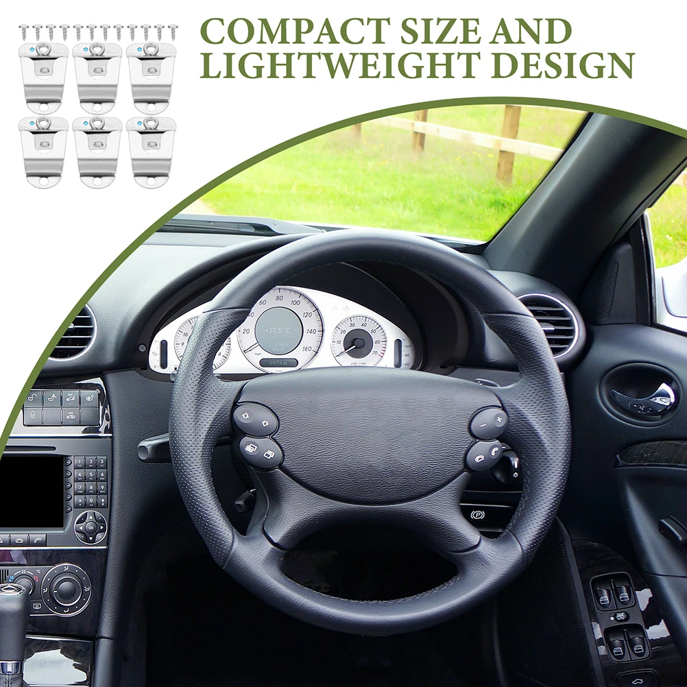 6Pcs Universal Microphone Mount Clip Radio Metal Mic Holder for Mobile Ham Handheld Radio Hanging Bracket Accessory
6Pcs Universal Microphone Mount Clip Radio Metal Mic Holder for Mobile Ham Handheld Radio Hanging Bracket Accessory