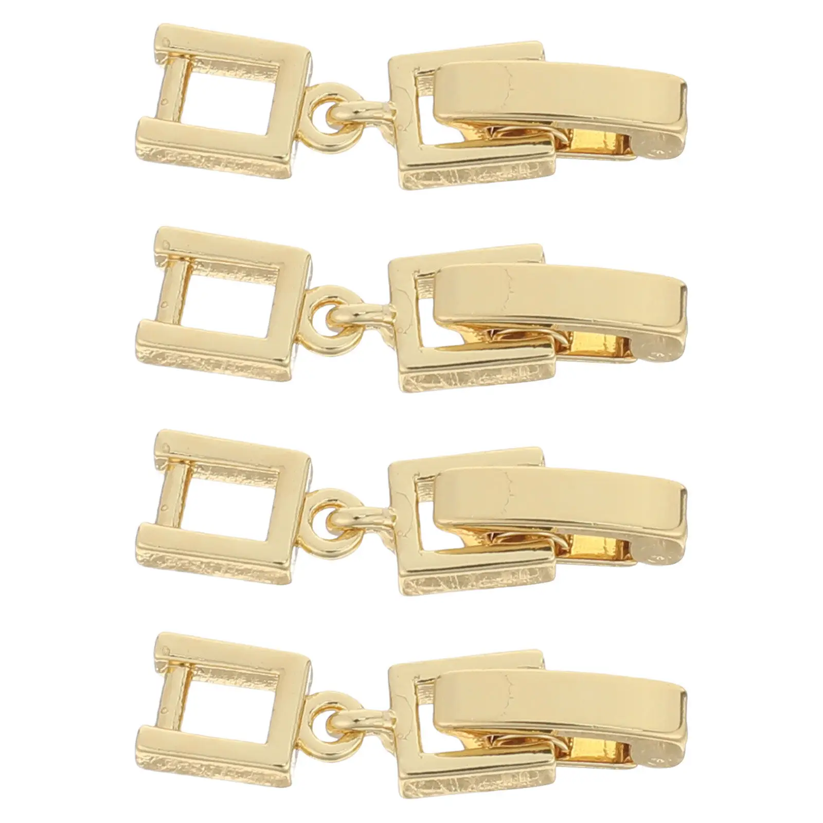 4Pcs Gold Necklace Extender Clasp Foldover Design Brass Jewelry Extender Chain for Adjustable Fit Universal Compatibility
4Pcs Gold Necklace Extender Clasp Foldover Design Brass Jewelry Extender Chain for Adjustable Fit Universal Compatibility
