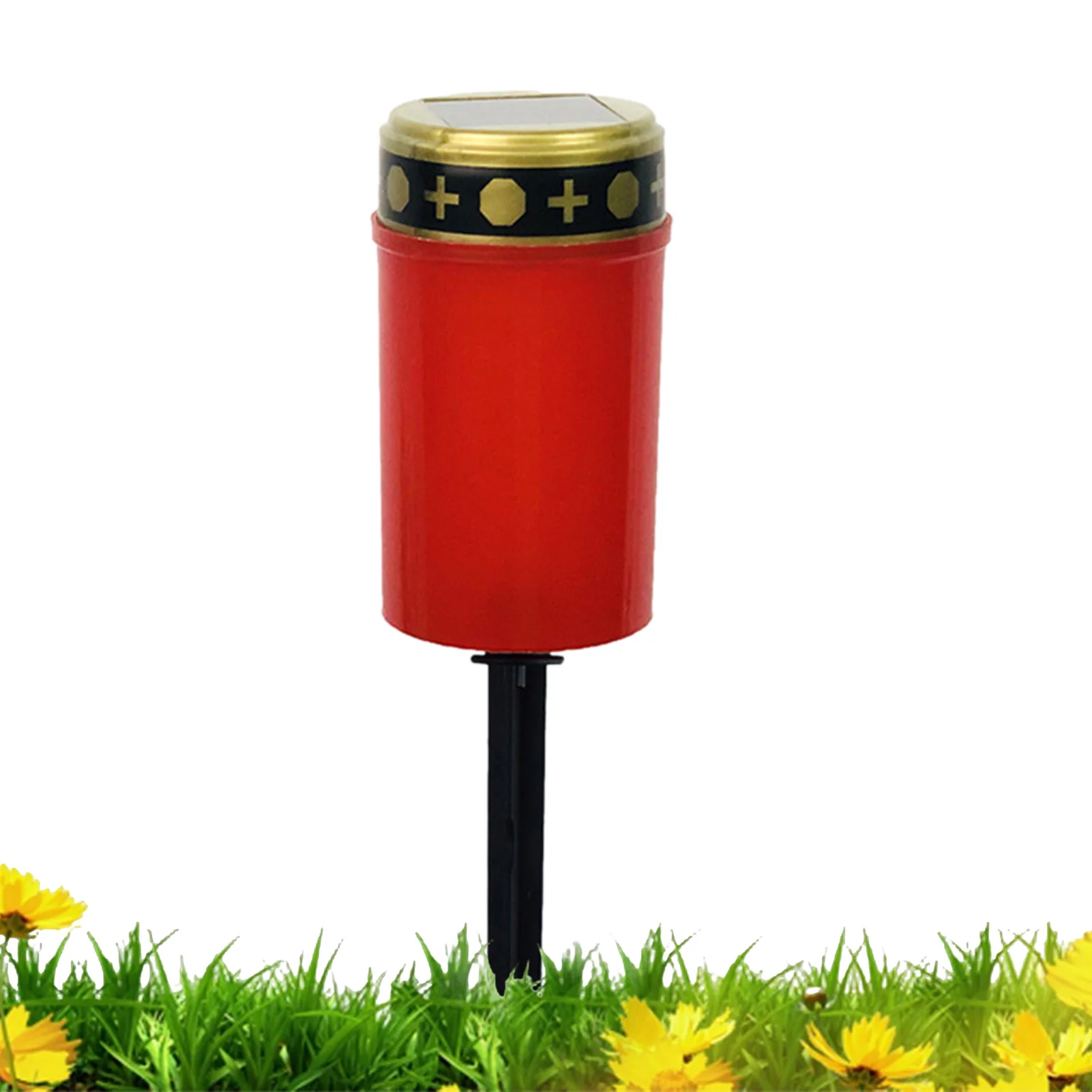 In-Ground IP65 Waterproof Solar Cemetery Light, 3x3x9in ABS Memorial Lamp with Auto Dusk-to-Dawn Sensor
In-Ground IP65 Waterproof Solar Cemetery Light, 3x3x9in ABS Memorial Lamp with Auto Dusk-to-Dawn Sensor