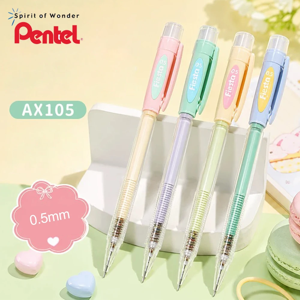 Japan Pentel Mechanical Pencil Set Fiesta AX105 Automatic Pen 0.5mm for Writing and Painting Children's Supplies
Japan Pentel Mechanical Pencil Set Fiesta AX105 Automatic Pen 0.5mm for Writing and Painting Children's Supplies