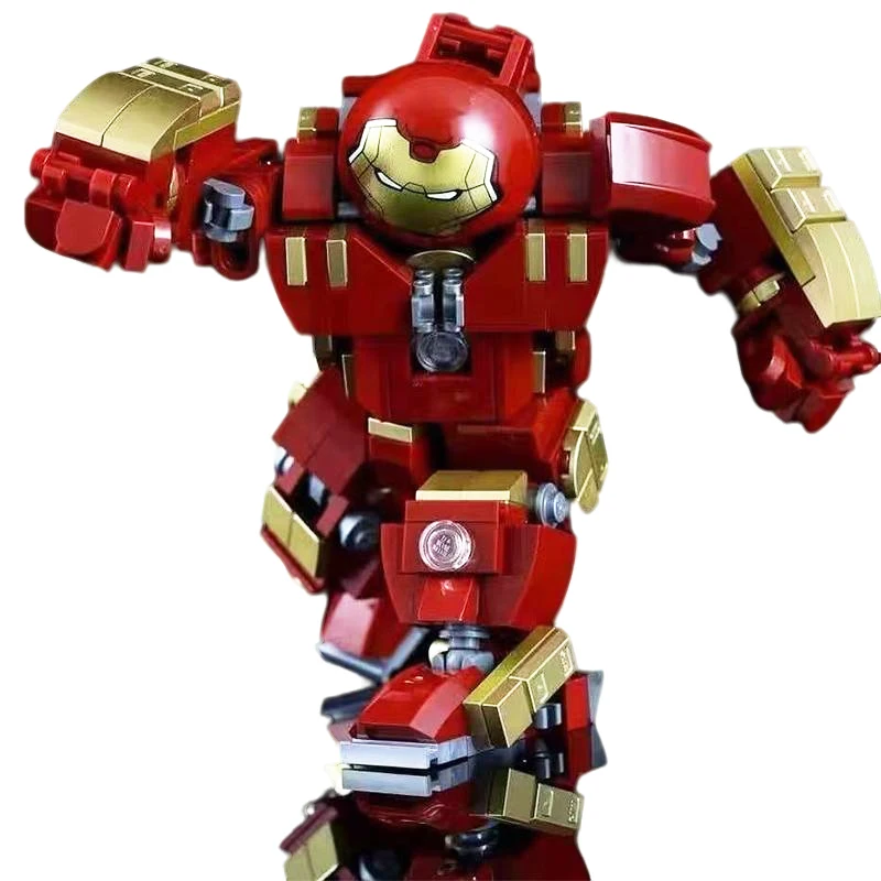 Superheroes Mecha DIY Building Blocks Movie Mech Hero 3D Model Armor Iron Robot MOC Bricks Toys For Adult Kid Boy Christmas Gift
Superheroes Mecha DIY Building Blocks Movie Mech Hero 3D Model Armor Iron Robot MOC Bricks Toys For Adult Kid Boy Christmas Gift