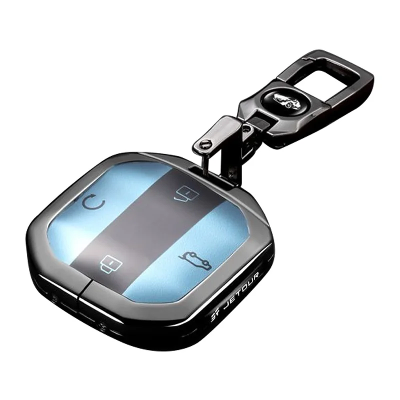 Zinc Alloy Car Key Case Fob for Jetour Freedom T1 Shanhai 2024 2025+ Remote Cover Shell Keychain Ring Holder Housing Accessories
Zinc Alloy Car Key Case Fob for Jetour Freedom T1 Shanhai 2024 2025+ Remote Cover Shell Keychain Ring Holder Housing Accessories
