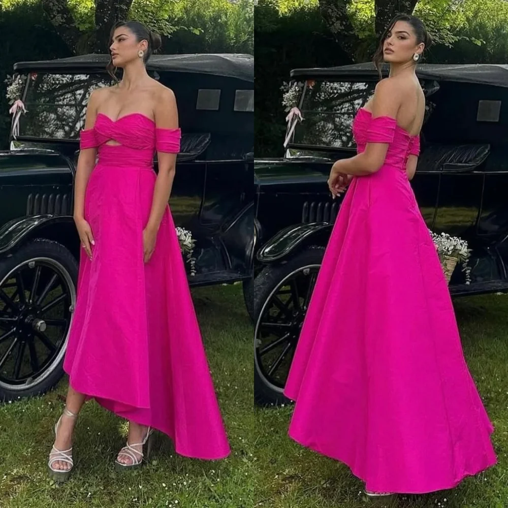 Customized Graceful Sweetheart Off the Shoulder Evening Dress Delicate Zipper Back Celebrity Gowns Fashion A-Line Party Dress
Customized Graceful Sweetheart Off the Shoulder Evening Dress Delicate Zipper Back Celebrity Gowns Fashion A-Line Party Dress