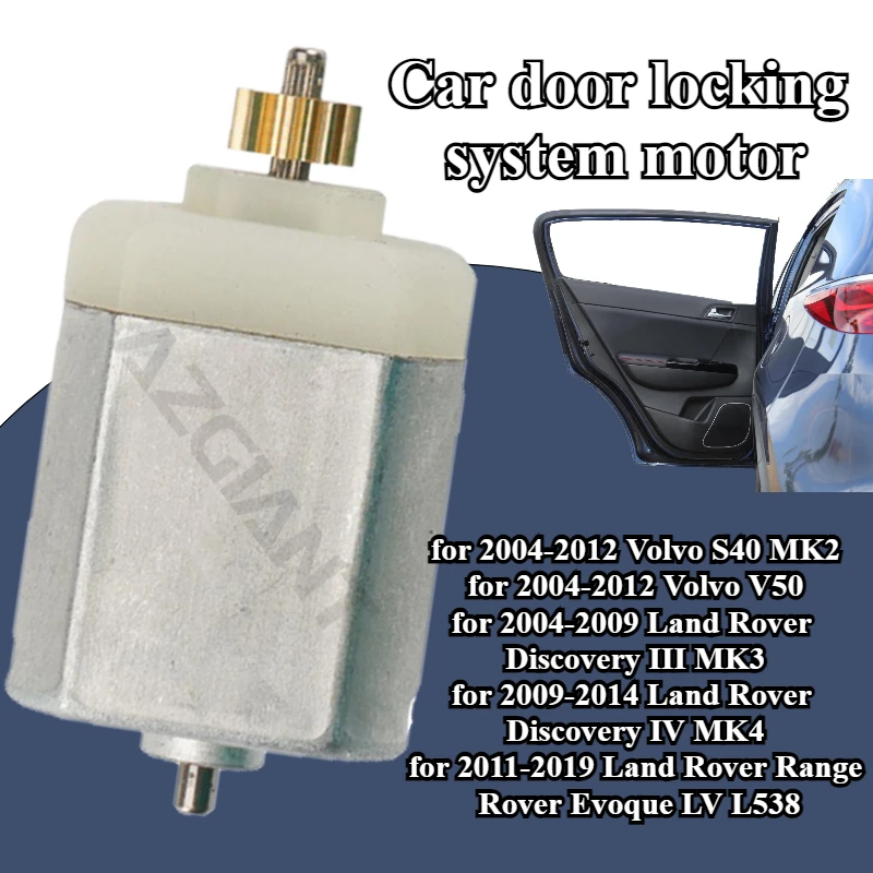 AZGIANT 1010019 car door locking system motor for Volvo S40 MK2 V50 Land Rover Discovery III MK3 IV Range Rover Evoque LV L538
AZGIANT 1010019 car door locking system motor for Volvo S40 MK2 V50 Land Rover Discovery III MK3 IV Range Rover Evoque LV L538