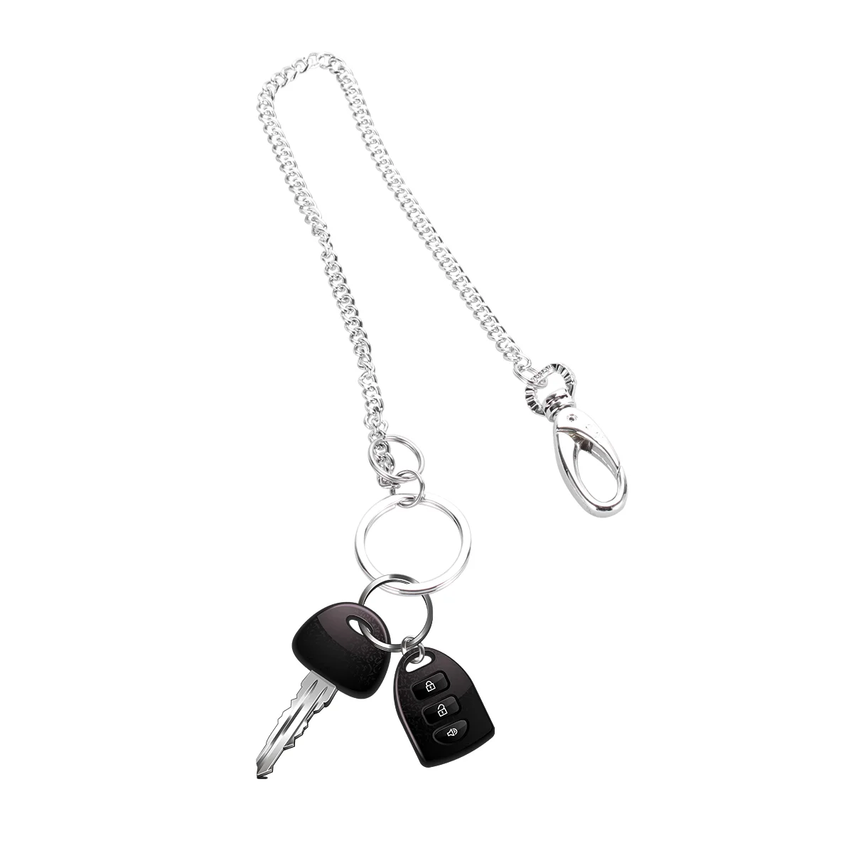 Finely Crafted Keychain Metal Cool Eye Catching Safety Creative Car Pendant Long
Finely Crafted Keychain Metal Cool Eye Catching Safety Creative Car Pendant Long