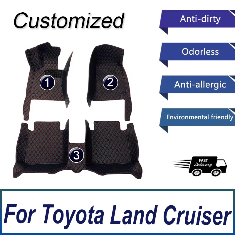 Ковры для Toyota Land Cruiser Prado 150 2017 2016 2015 2014 2013 2012 2011 2010 Автомобильные коврики на заказ Аксессуары Коврики Чехлы
Ковры для Toyota Land Cruiser Prado 150 2017 2016 2015 2014 2013 2012 2011 2010 Автомобильные коврики на заказ Аксессуары Коврики Чехлы