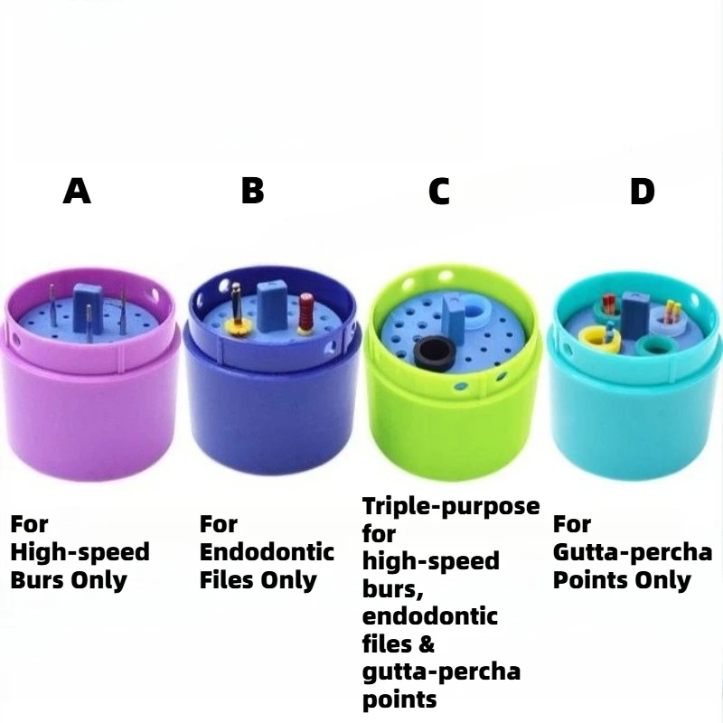 4Pcs Dental Disinfection Box 26Holes High Speed Burs Holder Endo Files Stand Dentistry Gutta Percha Points Sterilization Block
4Pcs Dental Disinfection Box 26Holes High Speed Burs Holder Endo Files Stand Dentistry Gutta Percha Points Sterilization Block