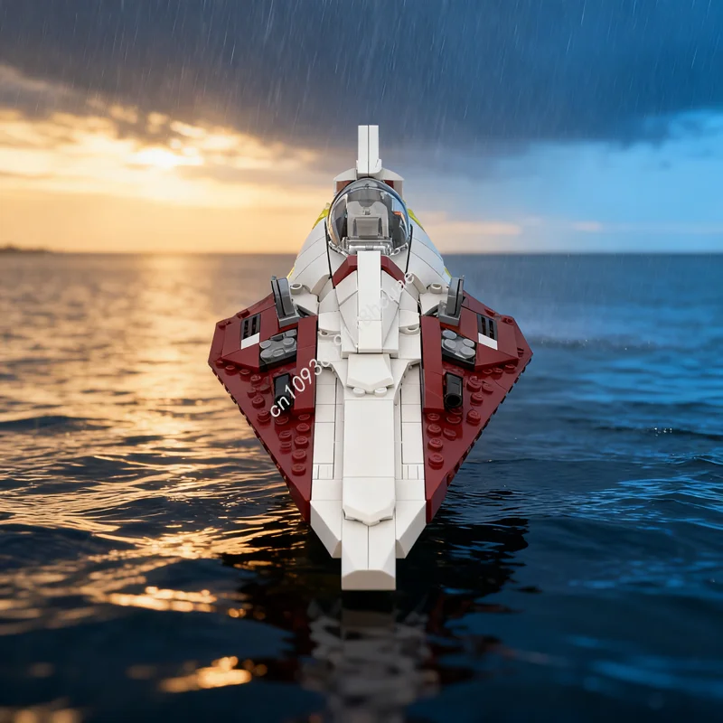 298pcs MOC Obi Wan S Delta 7 Starfighter Star Battle Model Building Blocks Christmas Gifts Construction Toy Education Brick
298pcs MOC Obi Wan S Delta 7 Starfighter Star Battle Model Building Blocks Christmas Gifts Construction Toy Education Brick