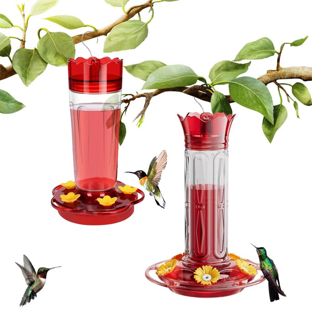 Plastic Bird Feeder Ant and Bee Proof Wild Bird Feeder with 5 Feeding Ports for Outdoors Hanging
Plastic Bird Feeder Ant and Bee Proof Wild Bird Feeder with 5 Feeding Ports for Outdoors Hanging