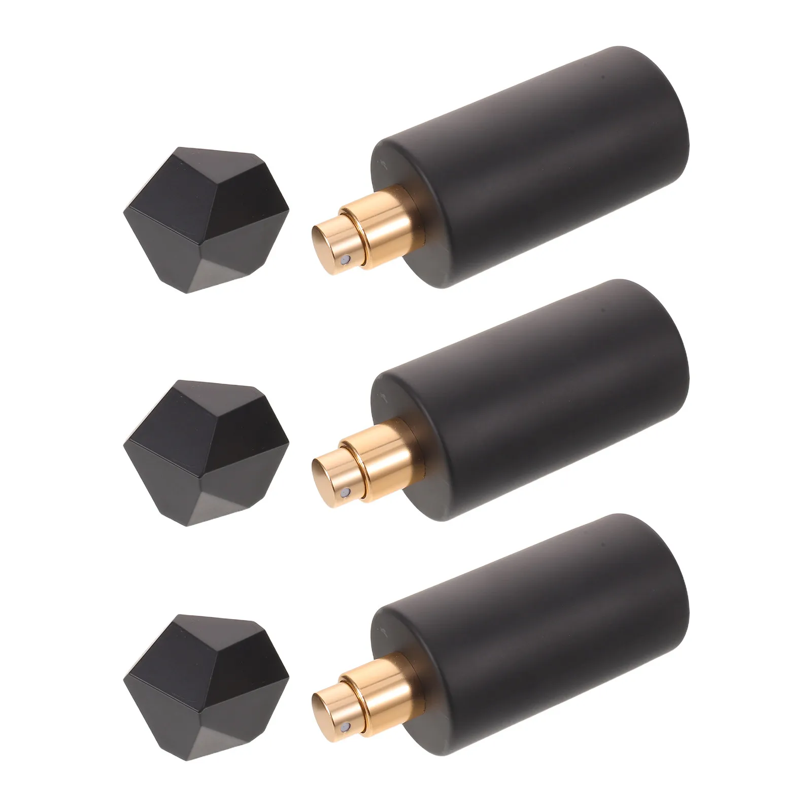 3Pcs 50Ml Glass Perfume Spray Bottle Frosted Matte Finish Geometric Irregular Black Cap Fine Mist Atomizer Leakproof Travel
3Pcs 50Ml Glass Perfume Spray Bottle Frosted Matte Finish Geometric Irregular Black Cap Fine Mist Atomizer Leakproof Travel