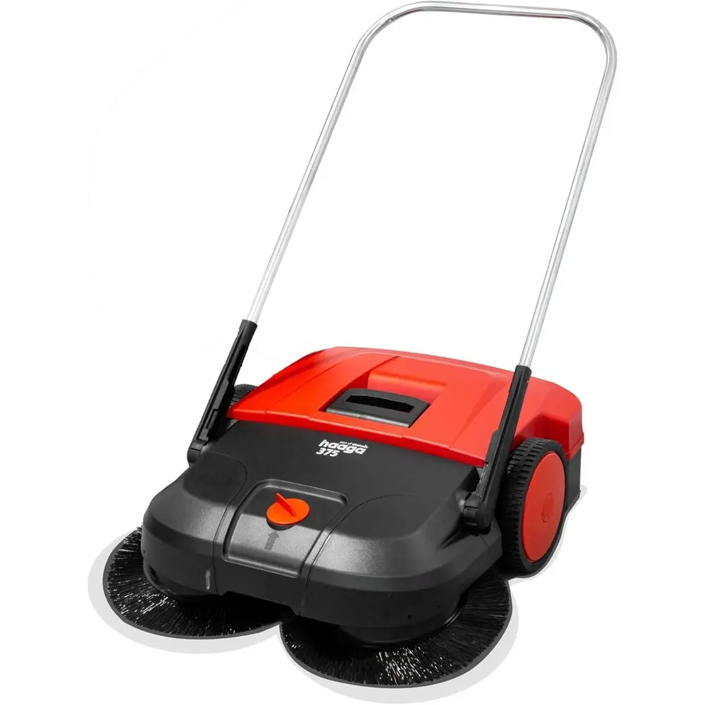 Haaga 375 Hand Sweeper - Ideal or Thorough Cleaning with 75cm Sweng Width - acity 2,900 m²/h - Container Volume 50 litres - Belt
Haaga 375 Hand Sweeper - Ideal or Thorough Cleaning with 75cm Sweng Width - acity 2,900 m²/h - Container Volume 50 litres - Belt