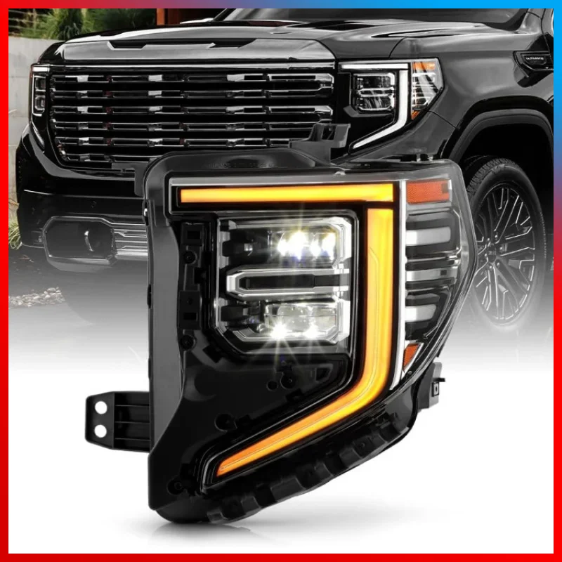 Suitable for 2022-2024 GMC Sierra Headlights 85543194 85543195 Front Lighting Driving Headlight Accessories
Suitable for 2022-2024 GMC Sierra Headlights 85543194 85543195 Front Lighting Driving Headlight Accessories