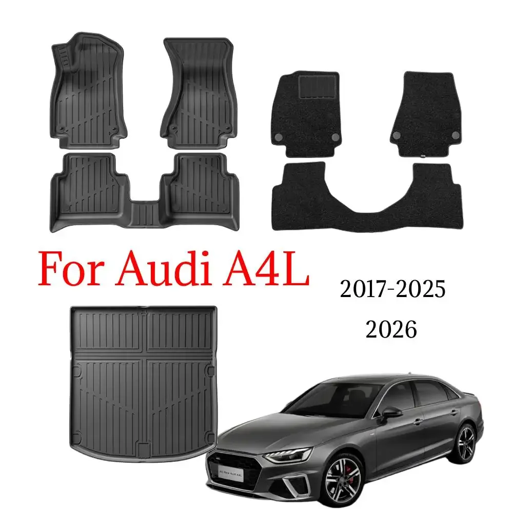 For Audi A4L 2026-2017 Car Floor Mats Cargo Liner Trunk Pad TPE 3D Left-hand Drive Internal Accessories foot pad/trunk/backrest
For Audi A4L 2026-2017 Car Floor Mats Cargo Liner Trunk Pad TPE 3D Left-hand Drive Internal Accessories foot pad/trunk/backrest