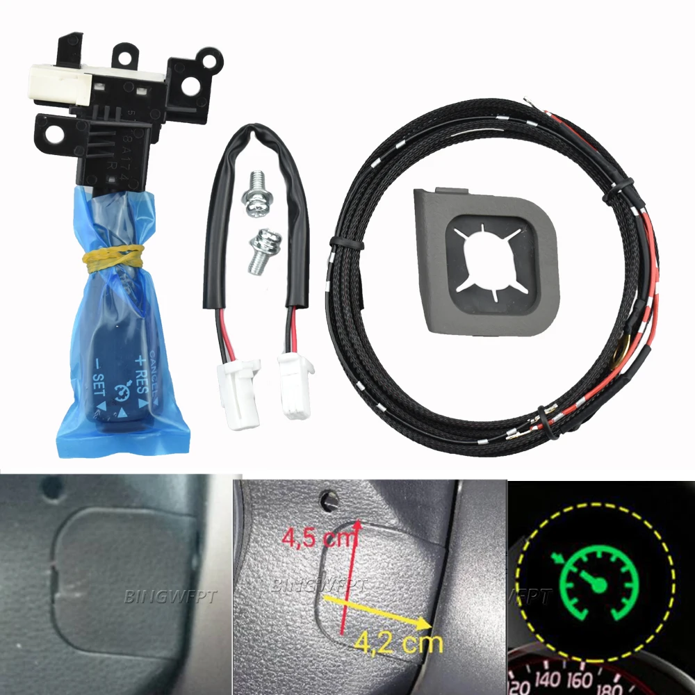 4color New Cruise Control Switch Dust Cover 84632-34011 45186-0F050-E0 For Toyota E'Z 2011-2016
4color New Cruise Control Switch Dust Cover 84632-34011 45186-0F050-E0 For Toyota E'Z 2011-2016