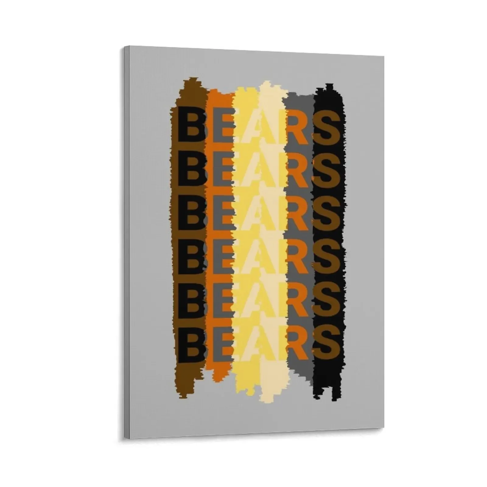 Gay Bear Colors Stroke Flag Canvas Painting decorations for the room anime room decor
Gay Bear Colors Stroke Flag Canvas Painting decorations for the room anime room decor
