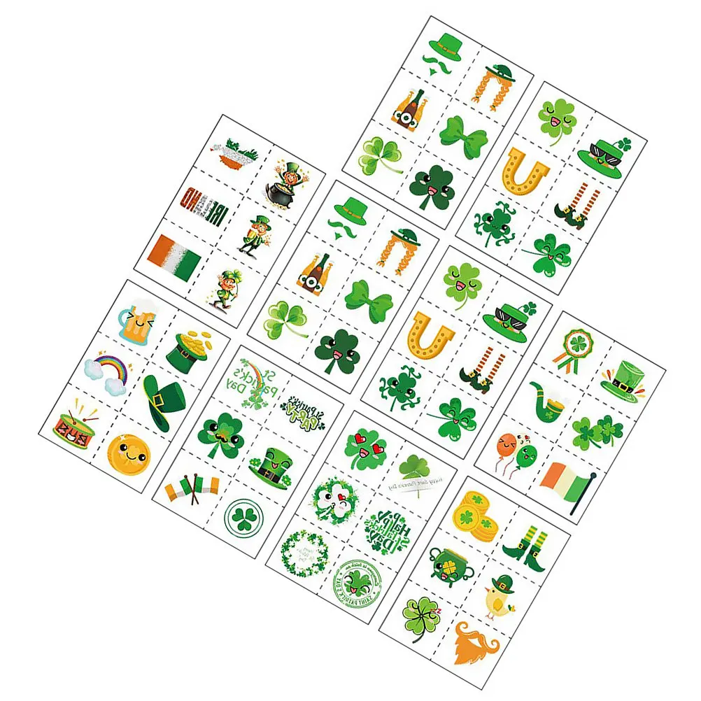 10 Pcs Facial Decorative Stickers Face Decals Irish Festival Eva Lucky Patricks Day Body
10 Pcs Facial Decorative Stickers Face Decals Irish Festival Eva Lucky Patricks Day Body
