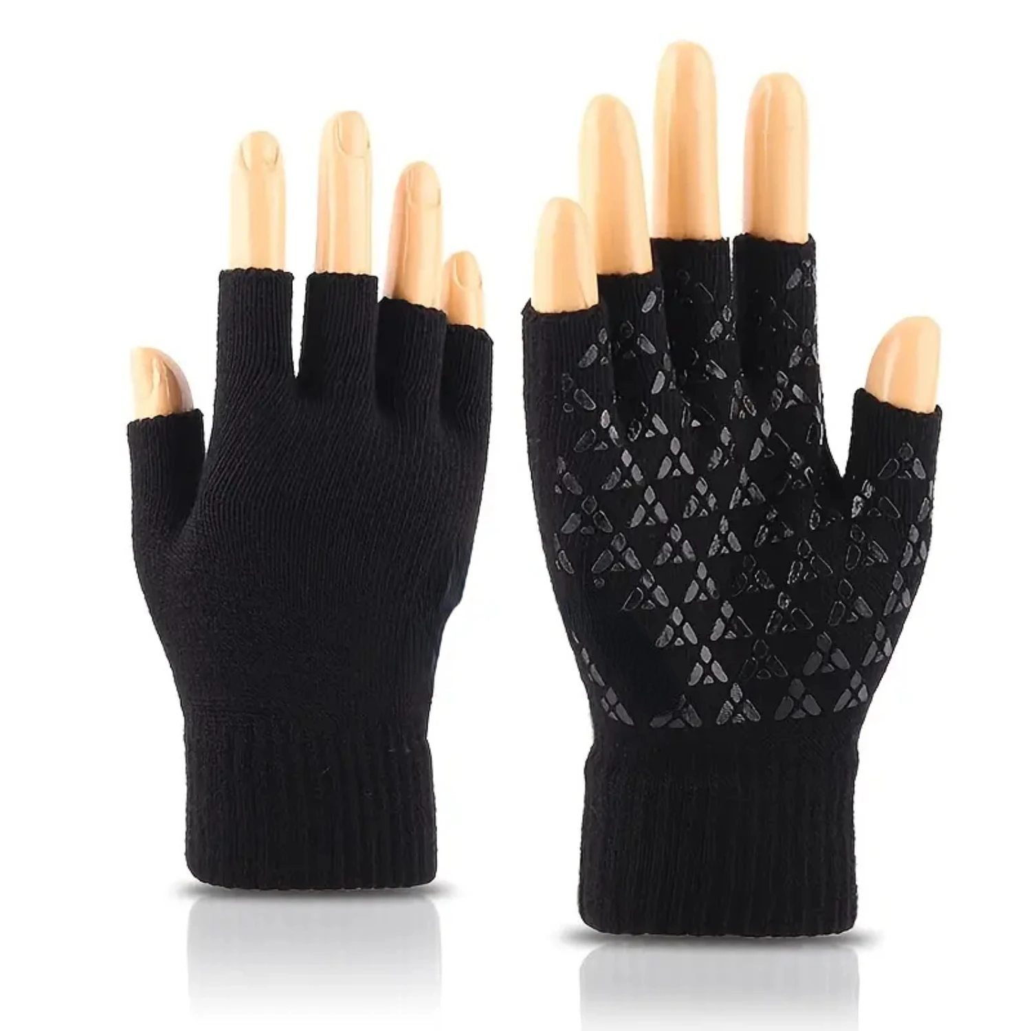 Stylish and Cozy Warm Knitted Men's Half Finger Gloves for Outdoor Activities in Autumn and Winter - Comfortable Non-slip Sports
Stylish and Cozy Warm Knitted Men's Half Finger Gloves for Outdoor Activities in Autumn and Winter - Comfortable Non-slip Sports