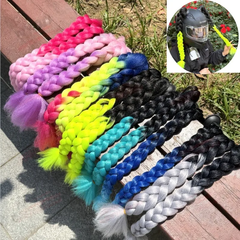 2PCS Motorcycle Helmet Wig Fake Hair Braided Ears Decor for LS2 FF906 Helmet Girls Accessories
2PCS Motorcycle Helmet Wig Fake Hair Braided Ears Decor for LS2 FF906 Helmet Girls Accessories