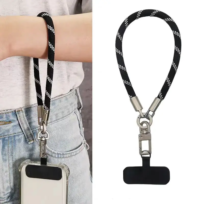 Mobile Phone Lanyard Luxury Braided Wrist Mobile Phone Lanyard Hand-held Pendant Anti-fall Multifunctional Wristband
Mobile Phone Lanyard Luxury Braided Wrist Mobile Phone Lanyard Hand-held Pendant Anti-fall Multifunctional Wristband