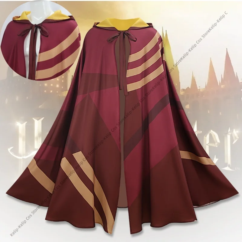 Wizard Sport Team Robe Magic Academy Cosplay Costume Hooded Cape for Men Women Fantasy Ball Game Uniform Carnival Outfit
Wizard Sport Team Robe Magic Academy Cosplay Costume Hooded Cape for Men Women Fantasy Ball Game Uniform Carnival Outfit