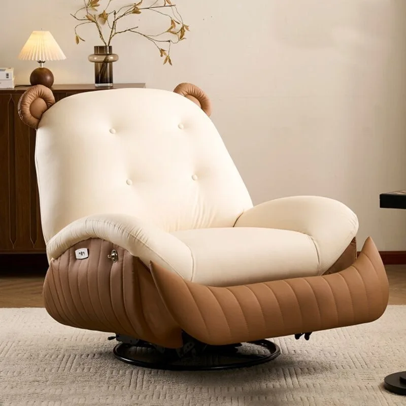 Multifunctional Single-person Wood Sofa Living Room Leisure Recliner Lazy Rocking Chair Swing Heated Massage Space Sofa Chair
Multifunctional Single-person Wood Sofa Living Room Leisure Recliner Lazy Rocking Chair Swing Heated Massage Space Sofa Chair