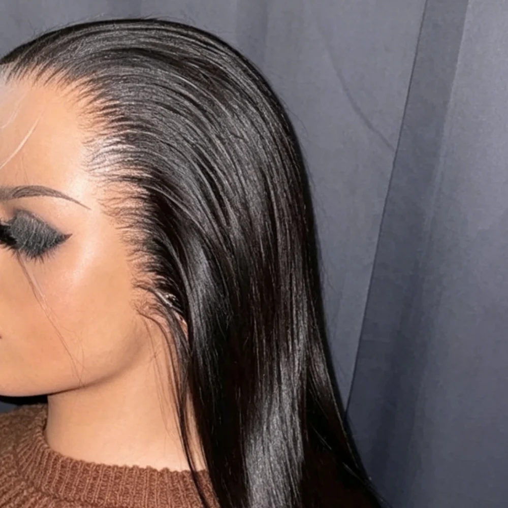 Silky Straight Black Lace Front Wigs 26 Inch 13x4 HD Lace Pre Plucked Natural Baby Hair Glueless 250% Density Wig For Daily Wear Cosplay
Silky Straight Black Lace Front Wigs 26 Inch 13x4 HD Lace Pre Plucked Natural Baby Hair Glueless 250% Density Wig For Daily Wear Cosplay