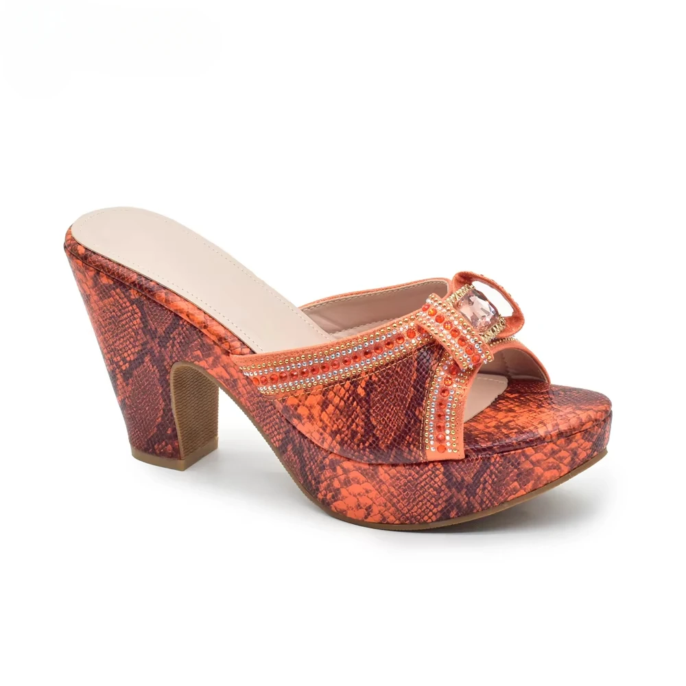 2024 New Arrival Designed Orange African Women's Round Toe High Heels Suitable for Wedding Party Slip on Wedges Shoes for Women
2024 New Arrival Designed Orange African Women's Round Toe High Heels Suitable for Wedding Party Slip on Wedges Shoes for Women