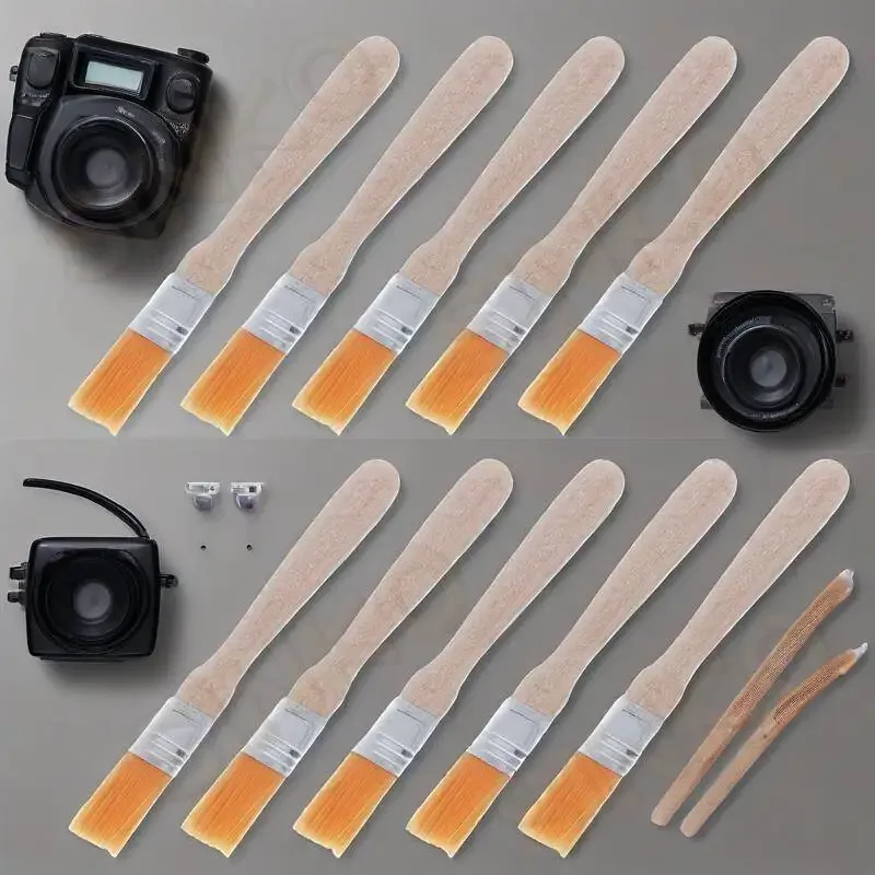 10pcs High-Quality Wood Handle Nylon Bristle Brushes for Soldering Flux Residue Removal Keyboard & PC Cleaning and Art Projects
10pcs High-Quality Wood Handle Nylon Bristle Brushes for Soldering Flux Residue Removal Keyboard & PC Cleaning and Art Projects