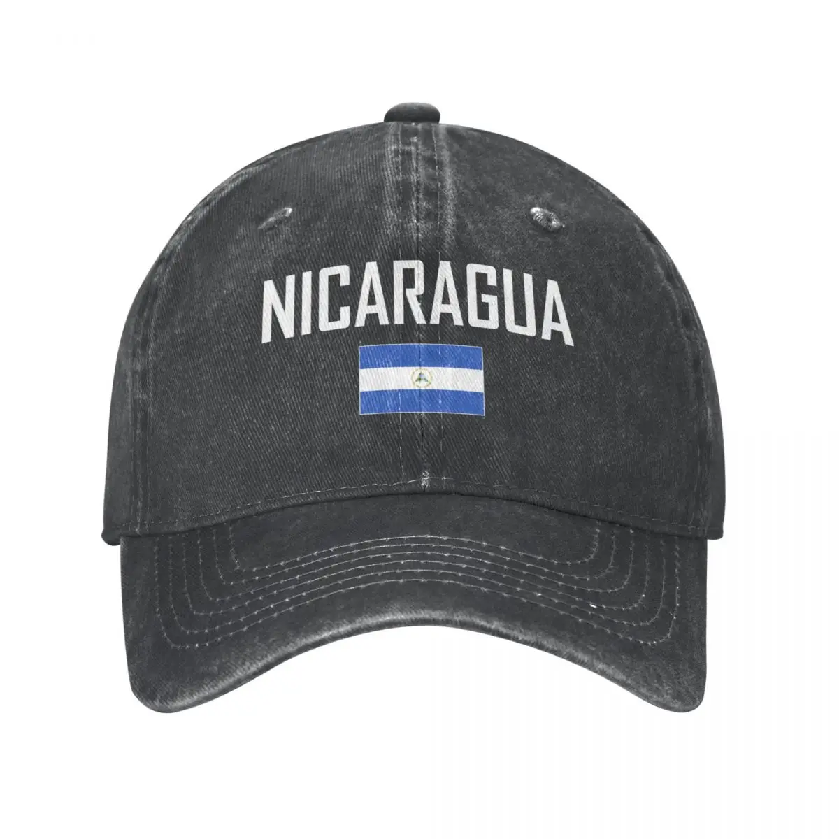 Men Baseball Cap NICARAGUA Flag And Font Charcoal Washed Denim Classic Vintage Cotton Dad Trucker Hat Unisex Adult
Men Baseball Cap NICARAGUA Flag And Font Charcoal Washed Denim Classic Vintage Cotton Dad Trucker Hat Unisex Adult