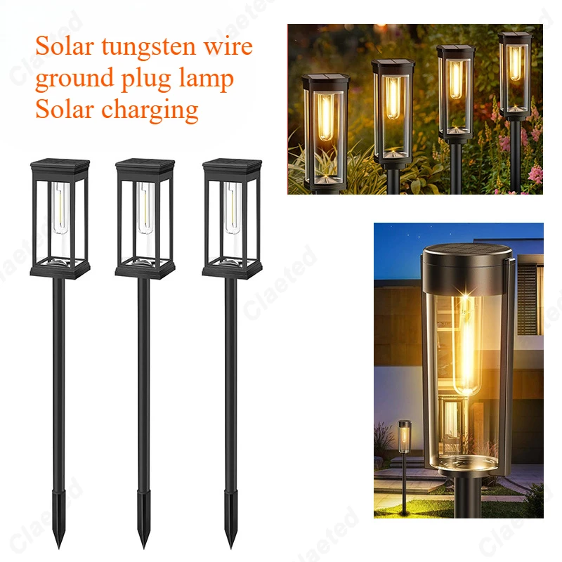 Creative New Solar Tungsten Lawn Lamp Outdoor Waterproof Courtyard Villa Landscape Lawn Plug-in Lamp Atmosphere Lighting
Creative New Solar Tungsten Lawn Lamp Outdoor Waterproof Courtyard Villa Landscape Lawn Plug-in Lamp Atmosphere Lighting