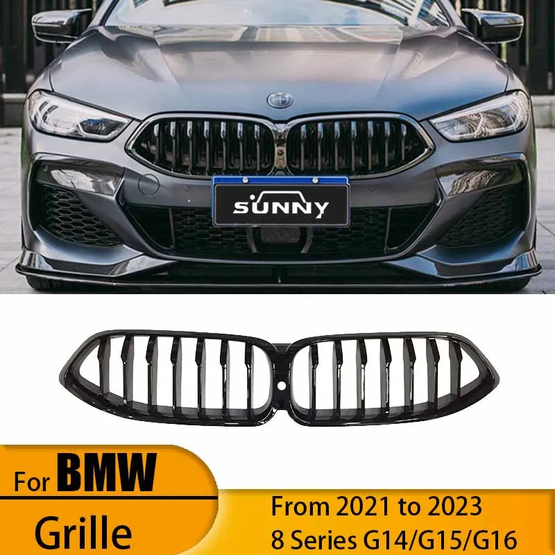 For 21-23 BMW 8 series pre-G14G15G16 double line single line glossy black/carbon fiber modification center mesh front grille
For 21-23 BMW 8 series pre-G14G15G16 double line single line glossy black/carbon fiber modification center mesh front grille