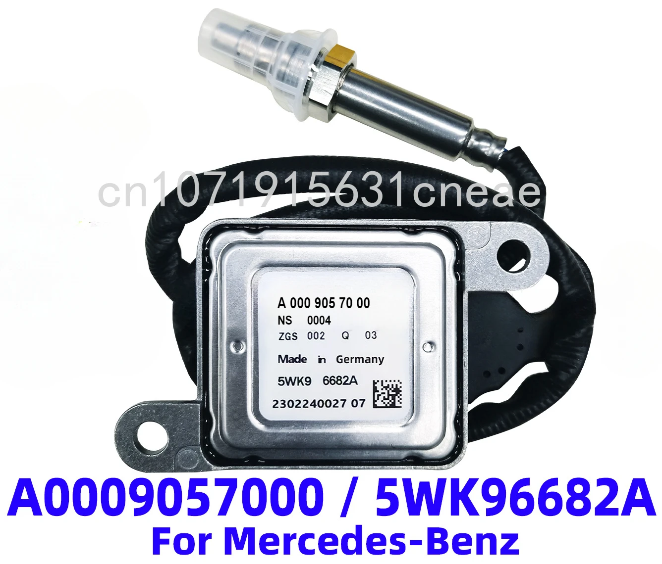 A0009057000 5WK96682A Original NEW Nitrogen Oxide NOx Sensor For Mercedes Benz W164 W166 W172 W205 W207
A0009057000 5WK96682A Original NEW Nitrogen Oxide NOx Sensor For Mercedes Benz W164 W166 W172 W205 W207