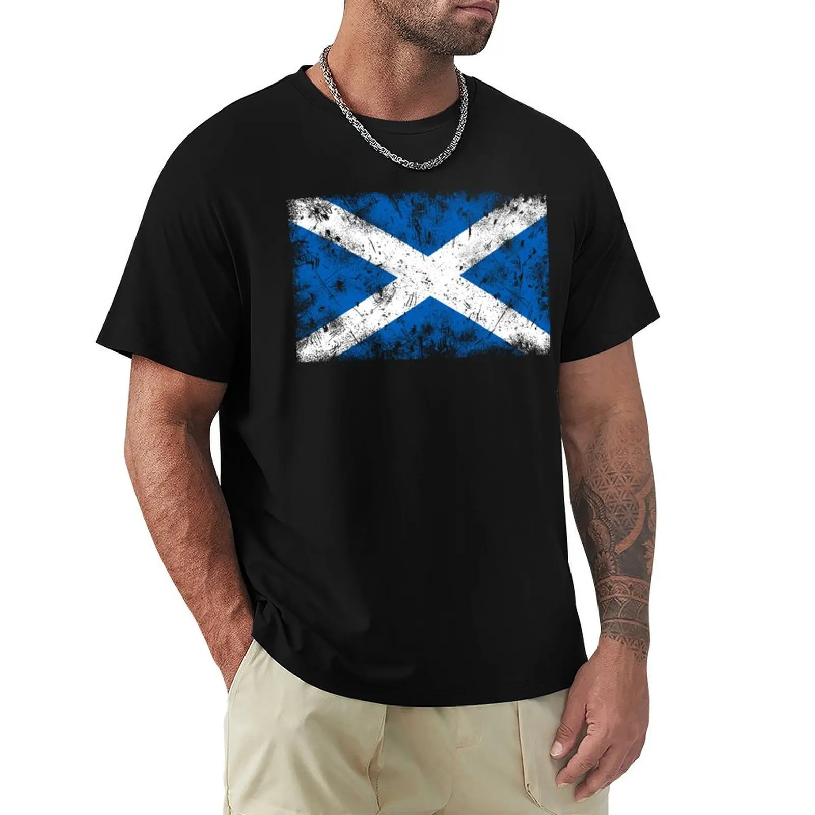 Scotland VINTAGE FLAG T-Shirt Plus Size Everyday Tee Shirt
Scotland VINTAGE FLAG T-Shirt Plus Size Everyday Tee Shirt