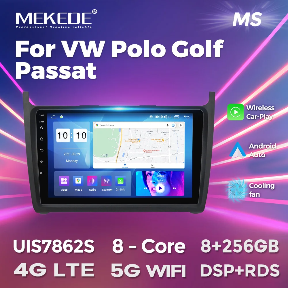 MEKEDE Multimedia Intelligent System For VW Polo Golf Passat Car Radio Carplay Android Auto GPS BT 4G Car Accessories Android 13
MEKEDE Multimedia Intelligent System For VW Polo Golf Passat Car Radio Carplay Android Auto GPS BT 4G Car Accessories Android 13
