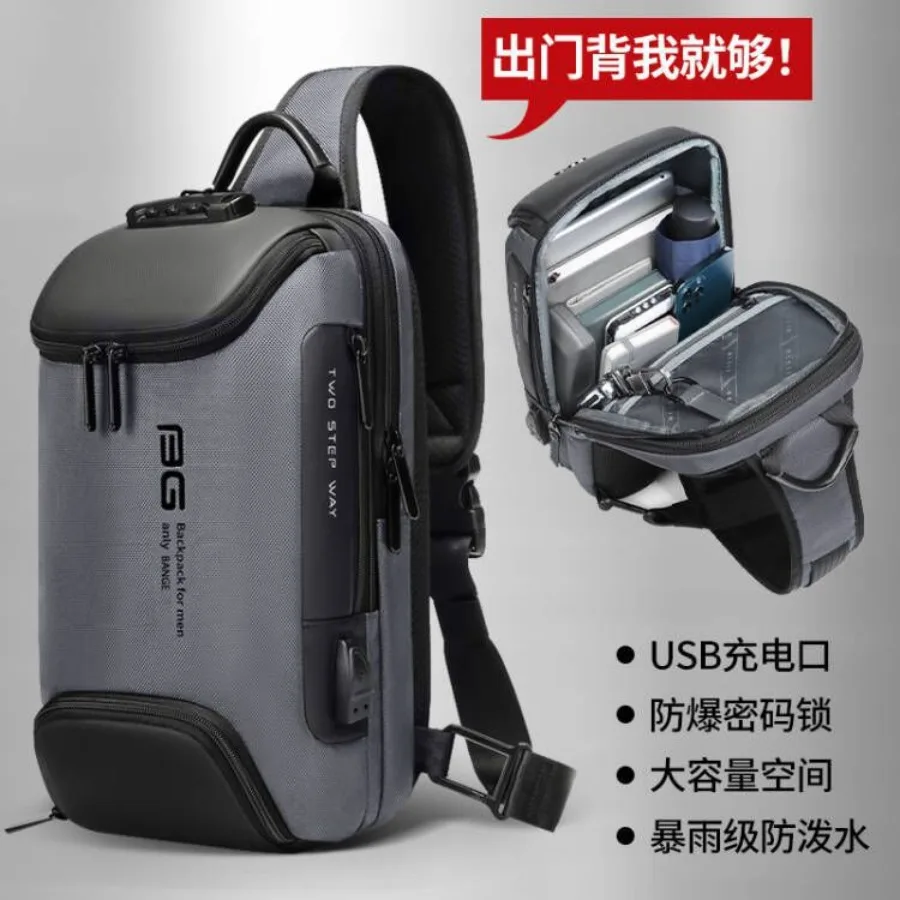 【New Arrival】 Durable Sling Bag, Water Resistant Anti-Theft Crossbody Backpack with Multi-Pockets for Everyday & Travel
【New Arrival】 Durable Sling Bag, Water Resistant Anti-Theft Crossbody Backpack with Multi-Pockets for Everyday & Travel