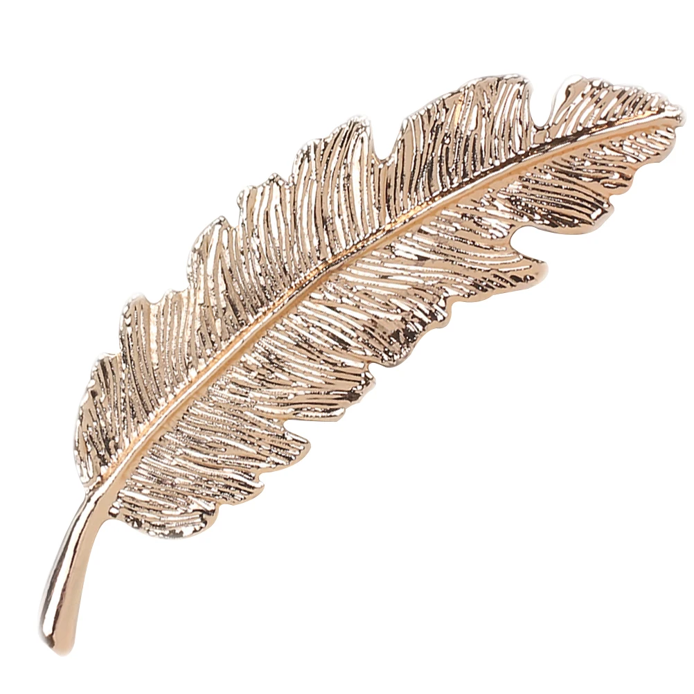 Golden Leaf Shape Hair Accessories Bridal Hair Pieces Fashionable Barrettes For Women Girls Wedding Party Festival Hairstyle
Golden Leaf Shape Hair Accessories Bridal Hair Pieces Fashionable Barrettes For Women Girls Wedding Party Festival Hairstyle
