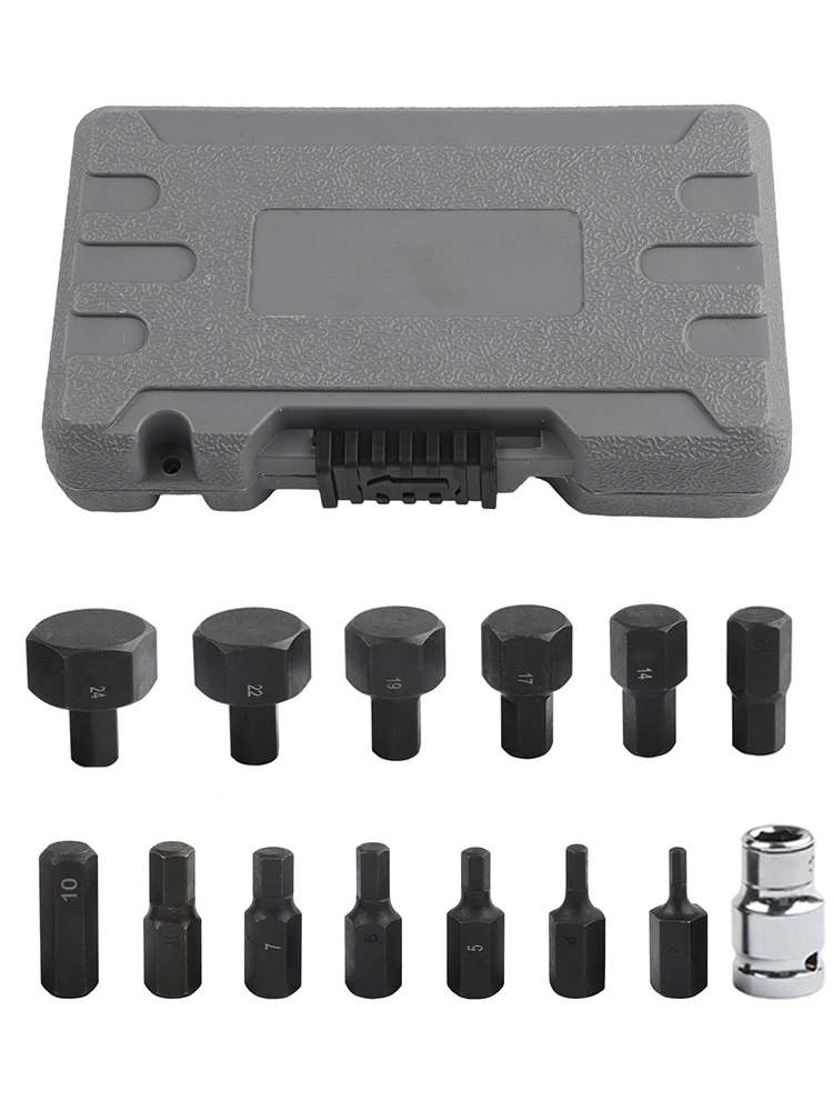 3-24 Mm Socket Set Hex Bit Head For Ratchet Wrench 1/2 Inch Drive Screwdriver Hex Wrench Head Tool For Ratchet 1/2 Inch
3-24 Mm Socket Set Hex Bit Head For Ratchet Wrench 1/2 Inch Drive Screwdriver Hex Wrench Head Tool For Ratchet 1/2 Inch