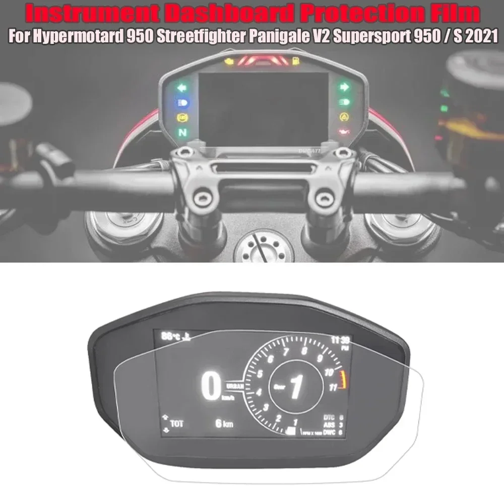Instrument Protection Film Dashboard Screen Protector For Ducati Hypermotard 950 Supersport S Streetfighter Panigale V2 2021
Instrument Protection Film Dashboard Screen Protector For Ducati Hypermotard 950 Supersport S Streetfighter Panigale V2 2021