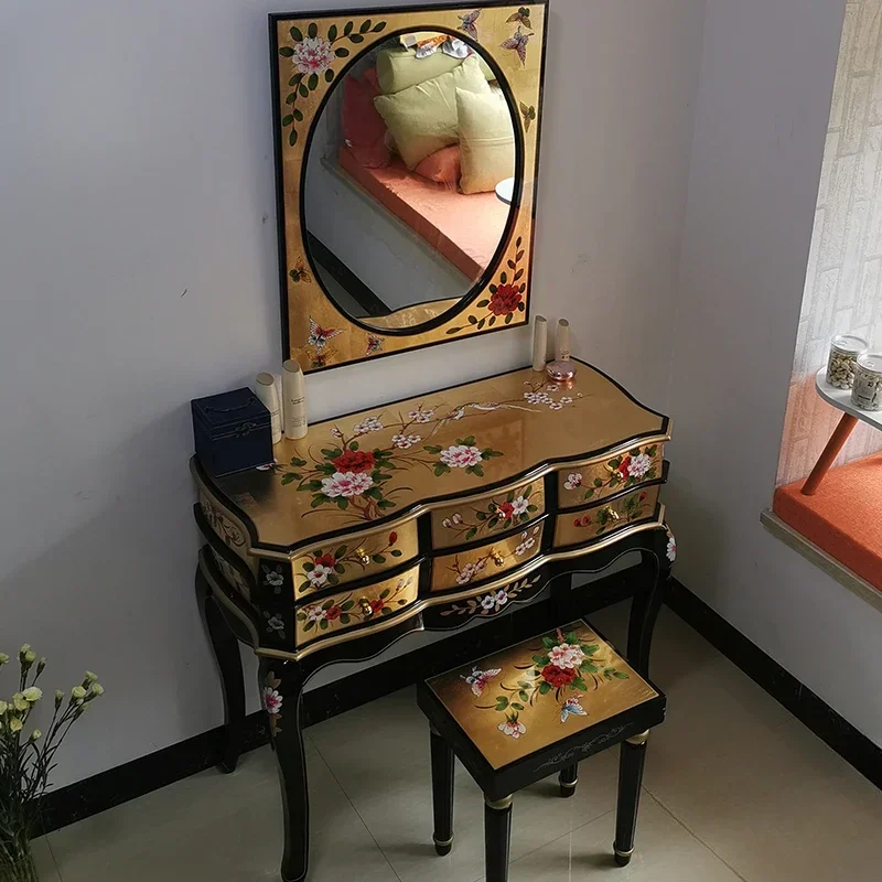 Роскошный табурет, зеркало, туалетные столики, ящики для хранения, большие женские комоды для спальни, органайзер для макияжа, парикмахерская, мебель для дома
Роскошный табурет, зеркало, туалетные столики, ящики для хранения, большие женские комоды для спальни, органайзер для макияжа, парикмахерская, мебель для дома