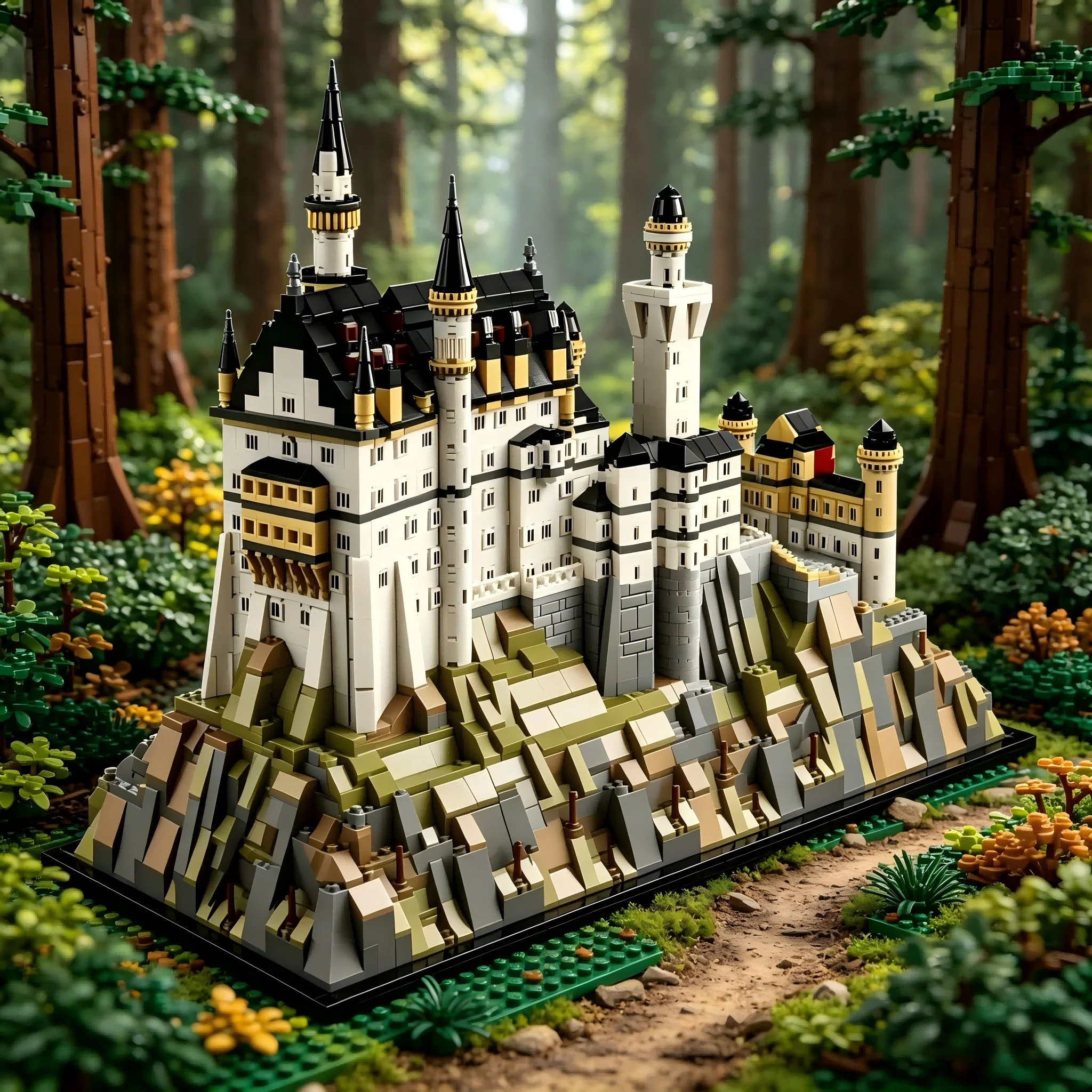3455pcs Classic Art Neuschwanstein Castle and Crafts 21063 Architecture Street View Building Block Model Toy for Birthday Gifts
3455pcs Classic Art Neuschwanstein Castle and Crafts 21063 Architecture Street View Building Block Model Toy for Birthday Gifts