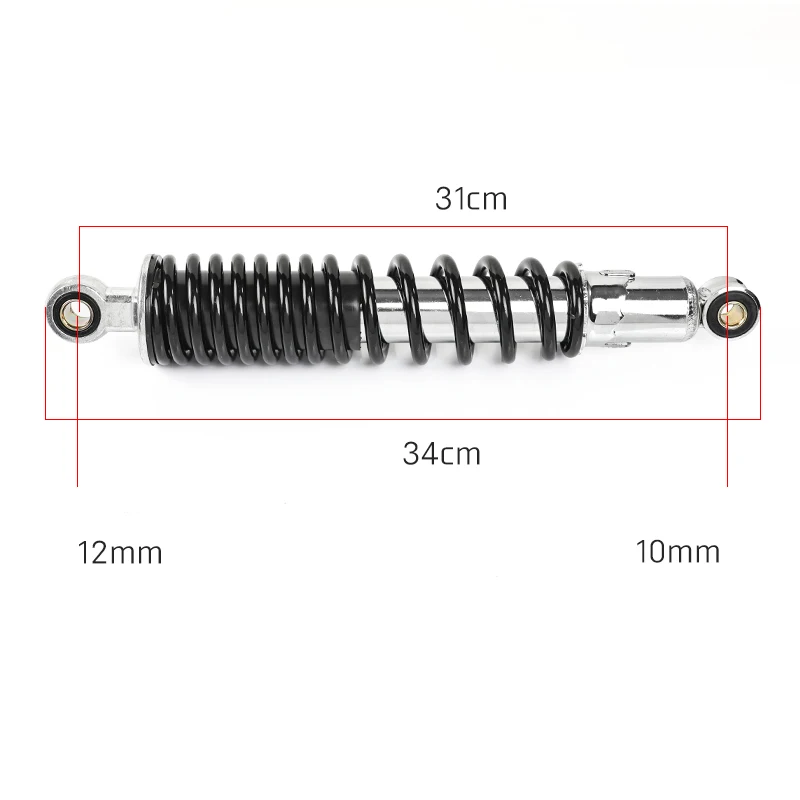 Motorcycle Shock Absorber for Honda Jialing Lifan Wuyang Haojin JH125 WY125/150 HJ125-A ZS125 LX125 XL125 Rear Fork Suspention
Motorcycle Shock Absorber for Honda Jialing Lifan Wuyang Haojin JH125 WY125/150 HJ125-A ZS125 LX125 XL125 Rear Fork Suspention