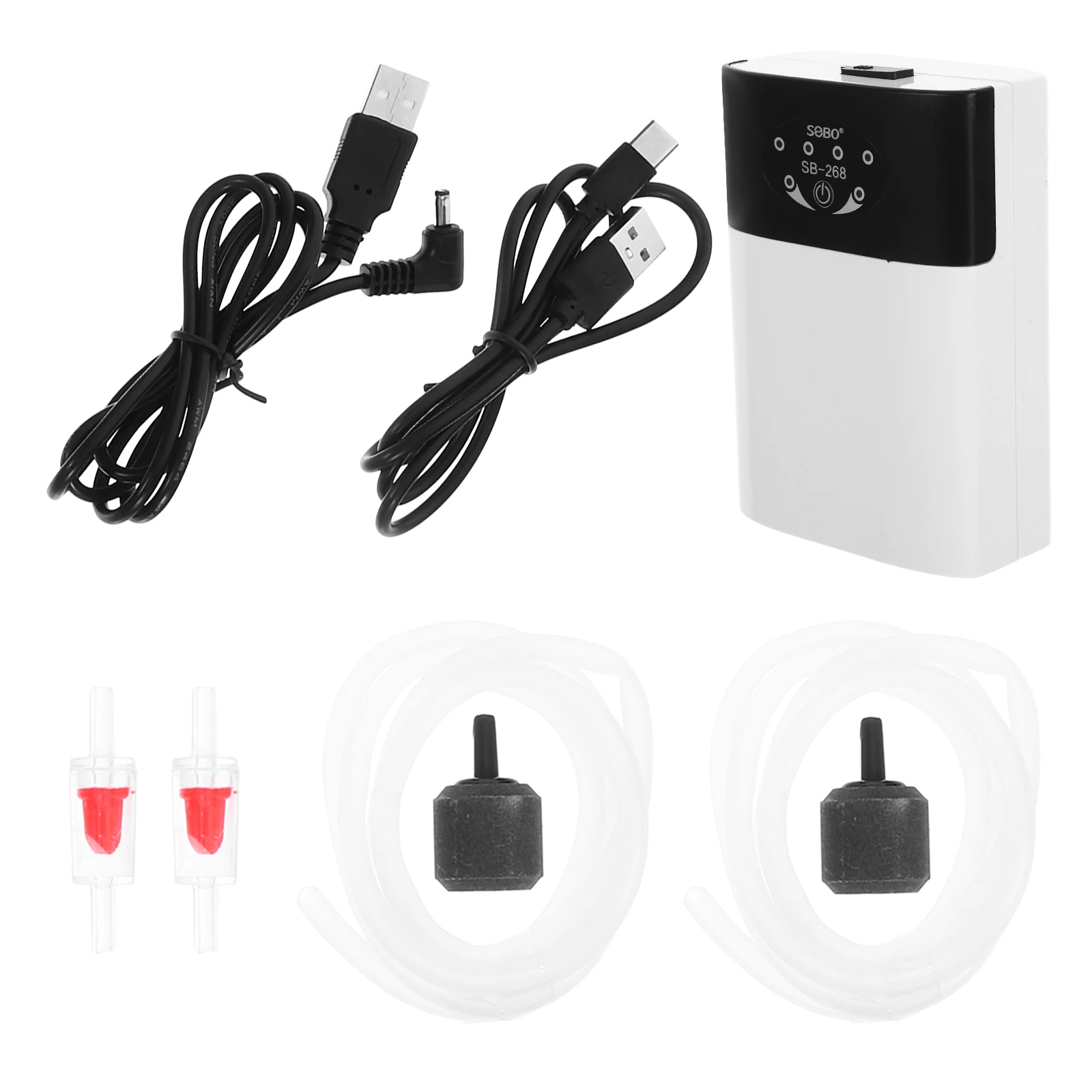 Double Outlet Oxygen Pump Mini Fish Air Pump Aquarium Equipment High Output Quiet Dual Ports fish tank oxygenation air stone 
Double Outlet Oxygen Pump Mini Fish Air Pump Aquarium Equipment High Output Quiet Dual Ports fish tank oxygenation air stone